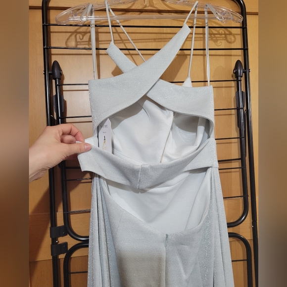 Metallic wedding prom dress - Picture 11 of 16